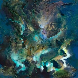 My Geode Heart
Alcohol ink print in stretched canvas by Amy Wiebe Lau